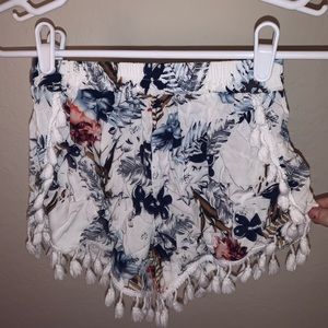 Tropical beach shorts